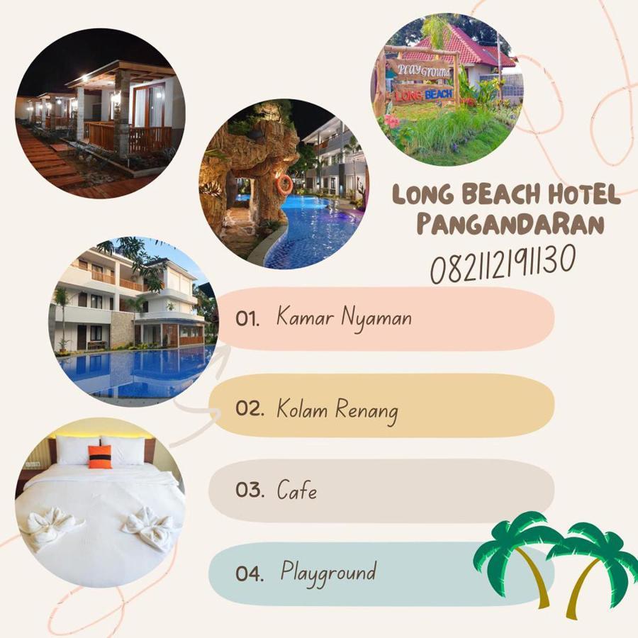 Long Beach Hotel Pangandaran Kültér fotó